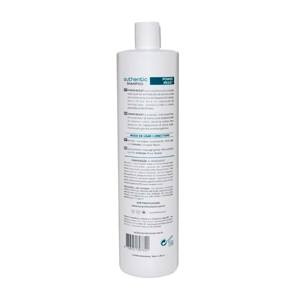 Shampoo Sür Professional Power Resist 1 Litro