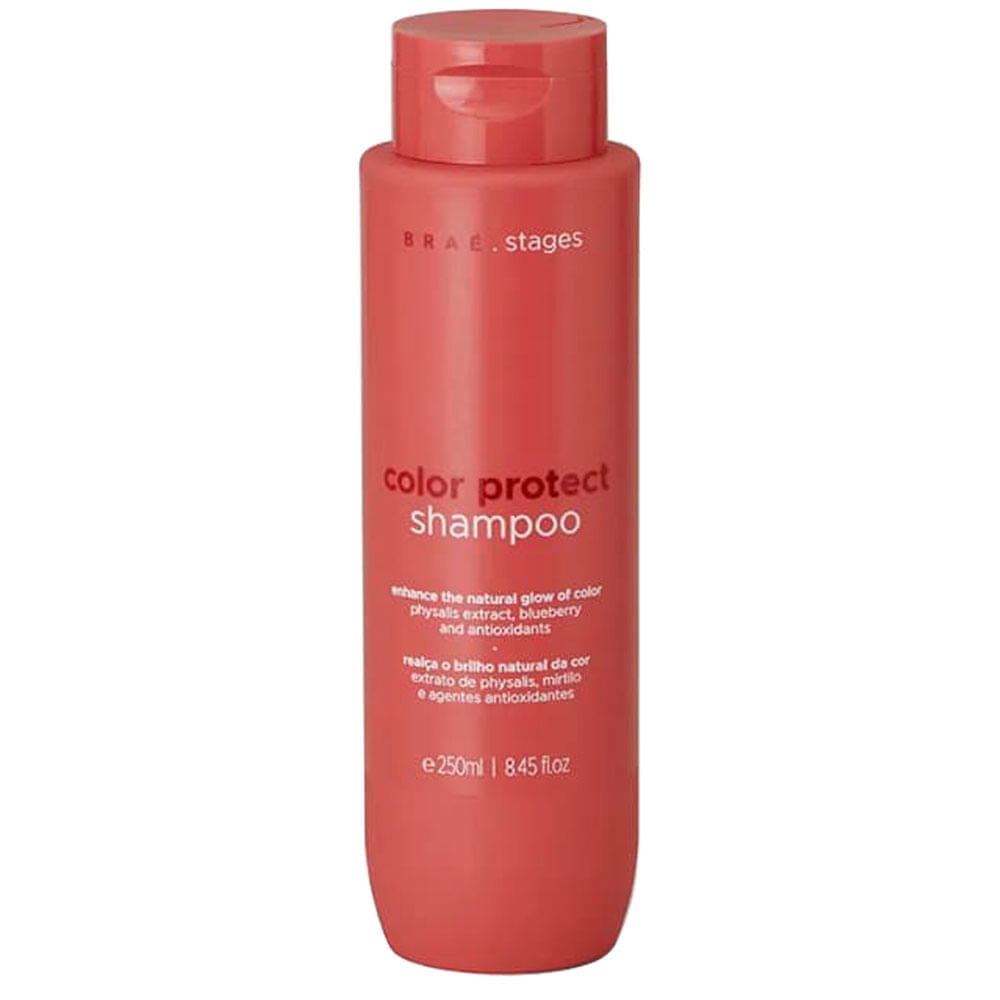 Shampoo Para Cabelos Coloridos Braé Stages Color Protect 250ml