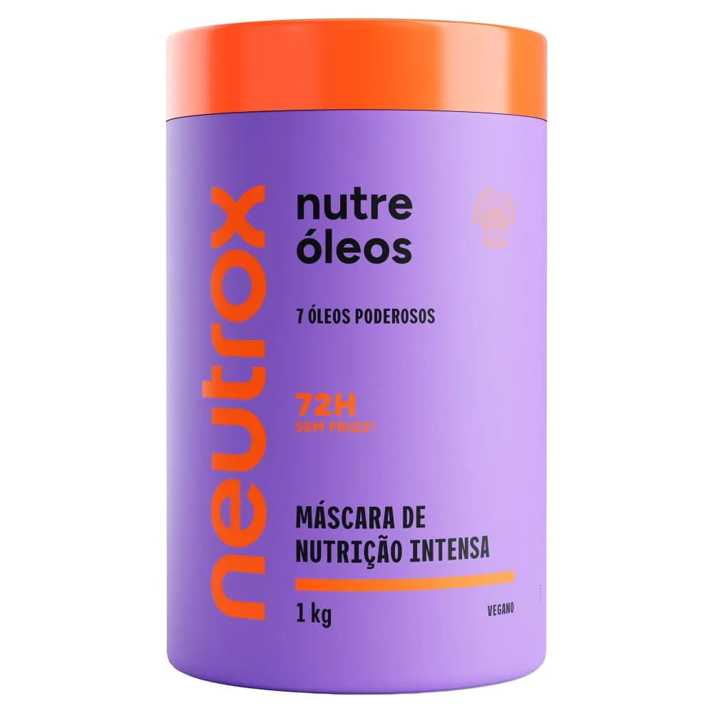 Máscara Capilar Nutrição Intensa Neutrox Nutre Óleos 1kg