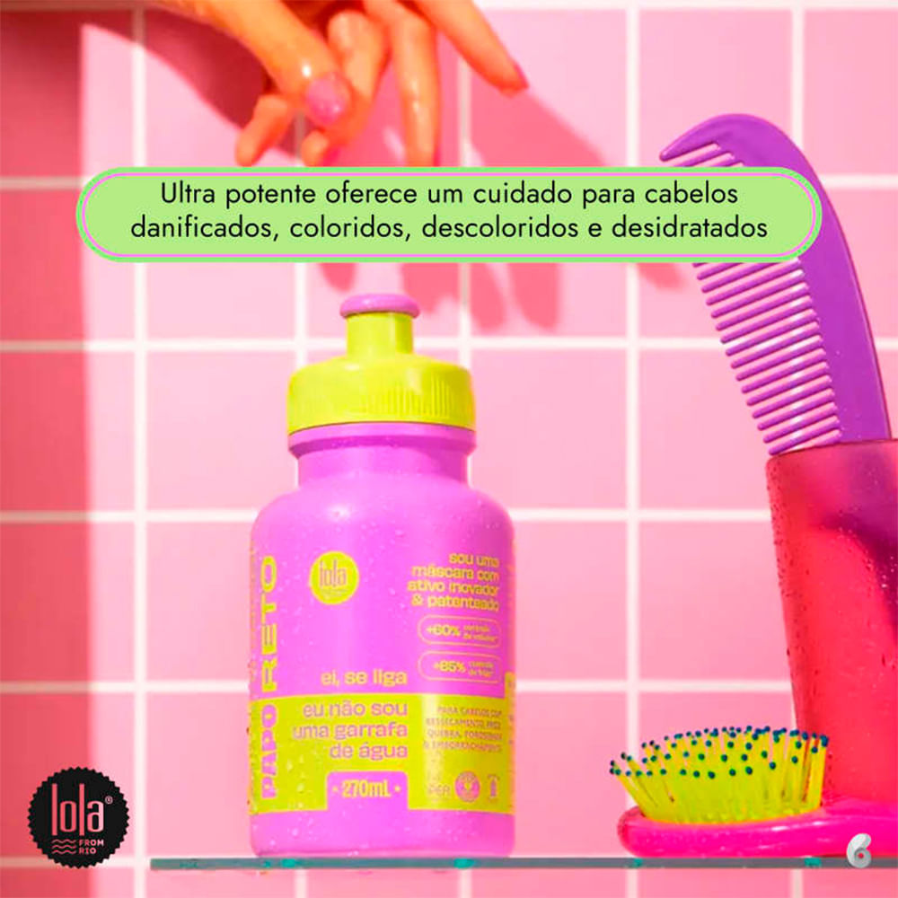 Máscara Lola Papo Reto 270ml