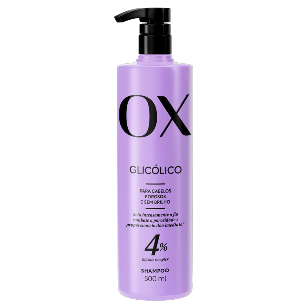 Shampoo Ox Glicólico 4% Glicolic Complex 500ml