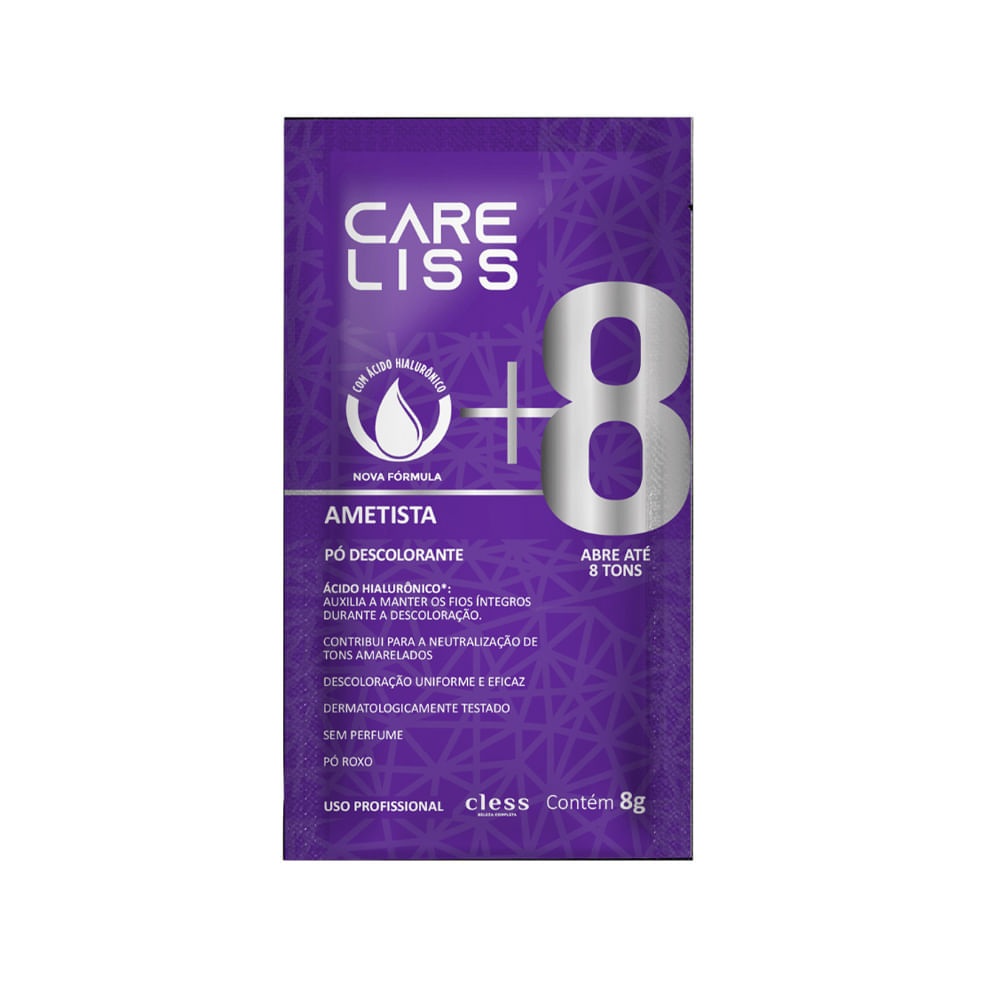 Pó Descolorante Care Liss Ametista 8g