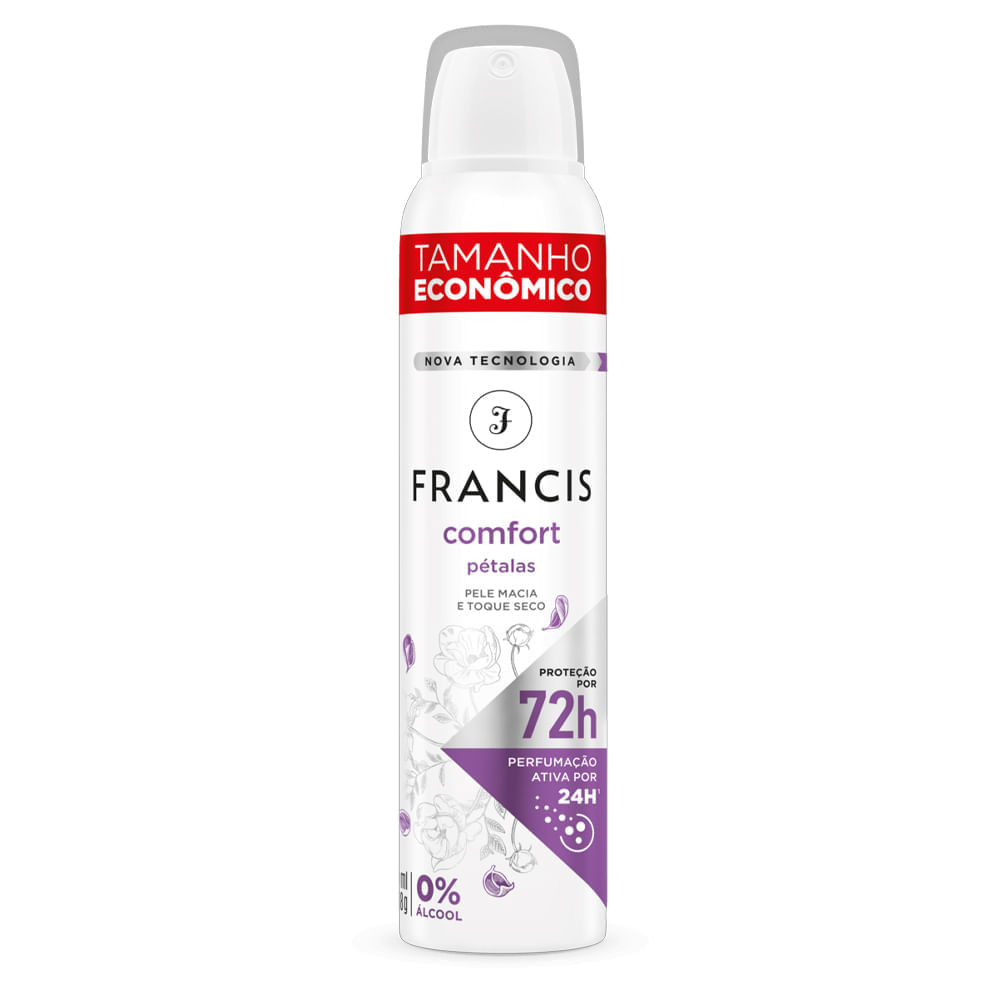 Desodorante Aerossol Francis Pétalas Lilás 200ml