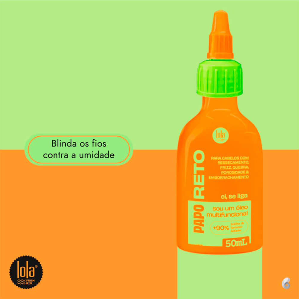 Óleo CapIlar Lola Papo Reto 50ml