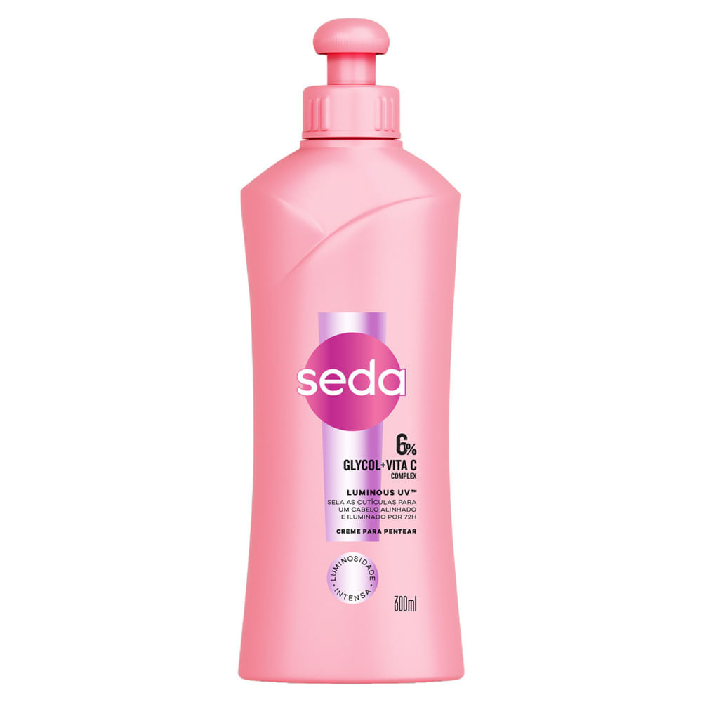 Creme De Pentear Seda Glycol + Vita C 300ml