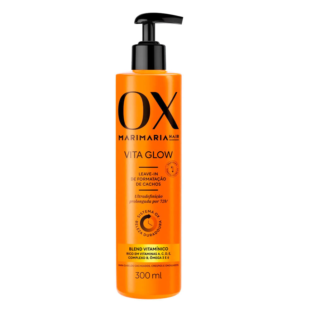Leave-In De Formação De Cachos Ox Mari Maria Vita Glow 300ml
