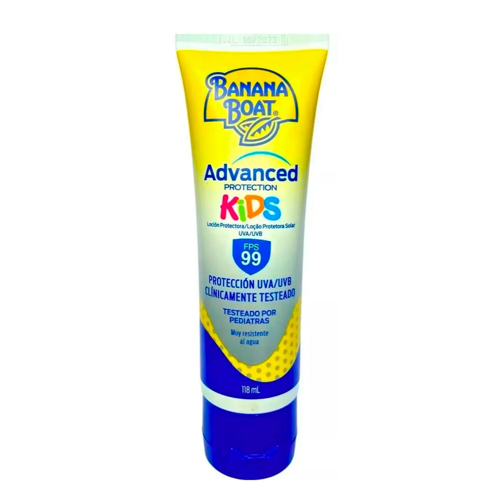 Protetor Solar Banana Boat Kids Advanced Protection FPS99 118ml