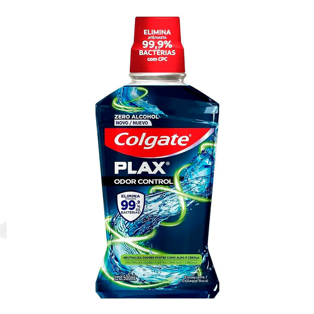 Enxaguante Bucal Colgate Plax Odor Control 500ml