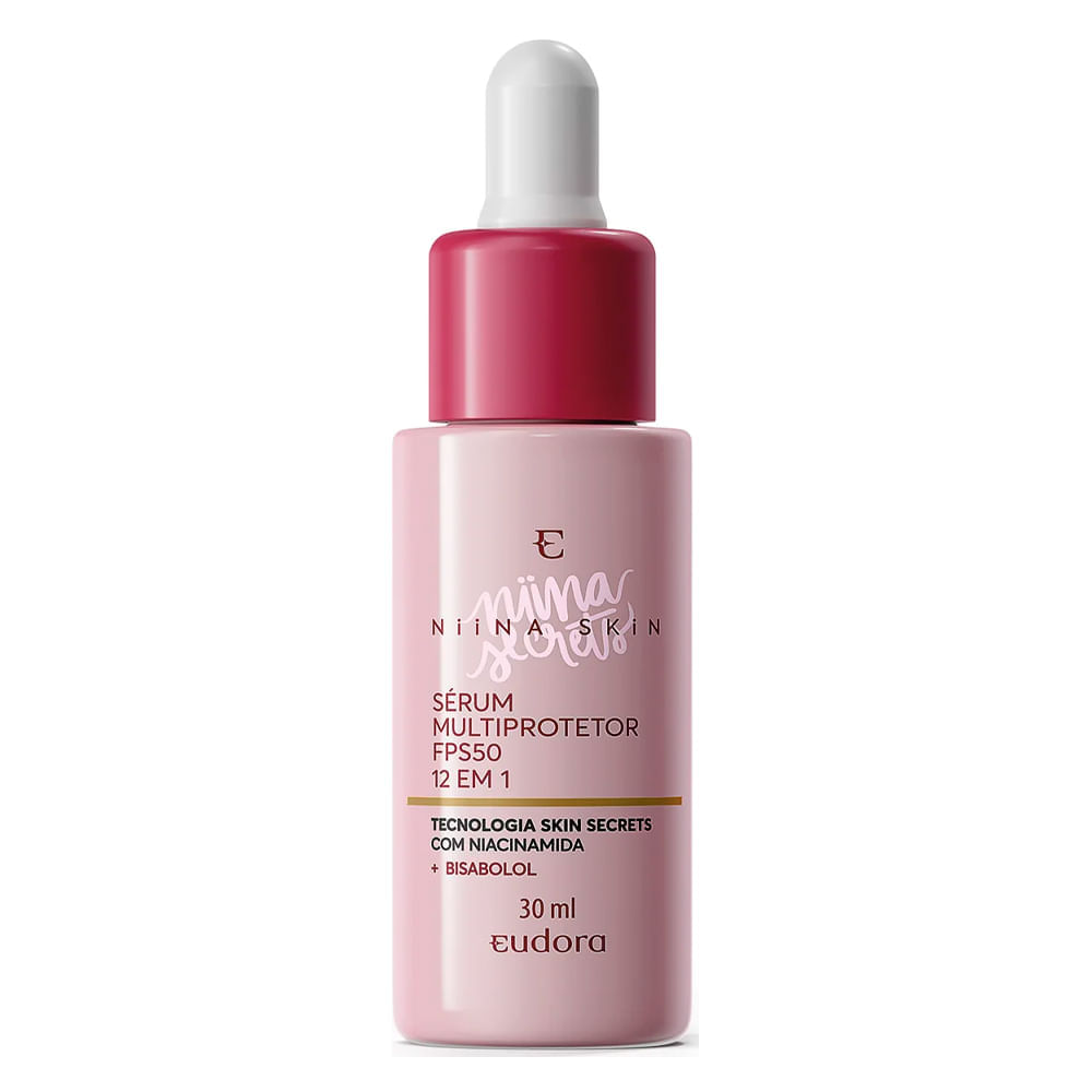 Sérum Facial Eudora Niina Secrets Multiprotetor 12 Em 1 FPS50 30ml