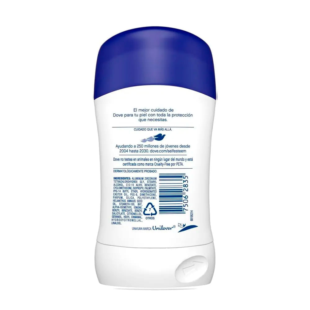 Kit Desodorante Antitranspirante Stick Dove Original 45g - 5 Unidades
