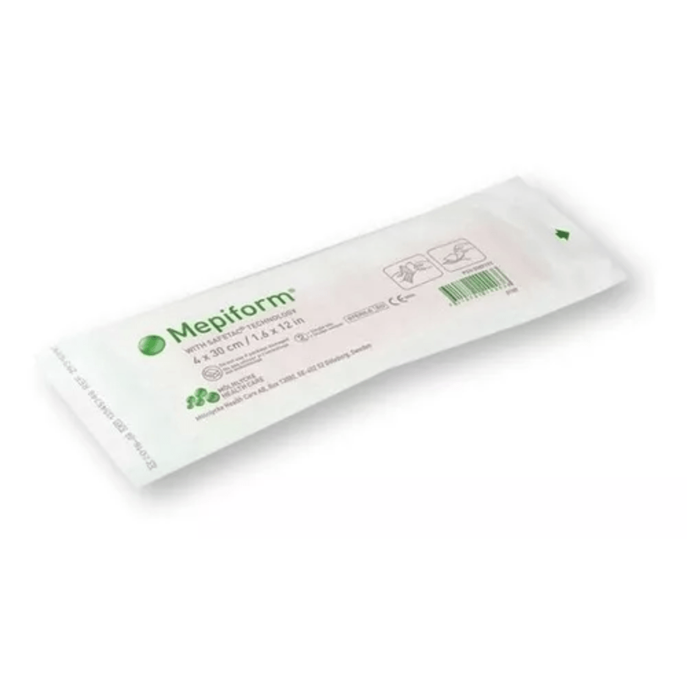 Curativo De Silicone Mepiform 4x30cm Molnlycke