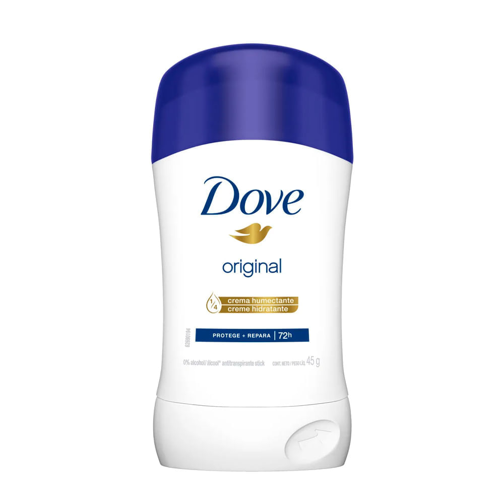 Desodorante Antitranspirante Stick Dove Original 45g