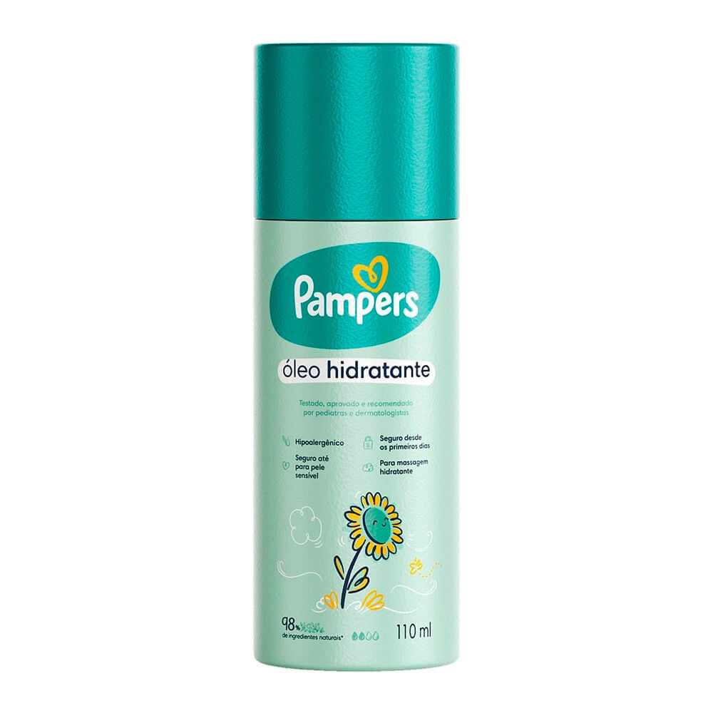 Óleo Hidratante Infantil Pampers Girassol 110ml
