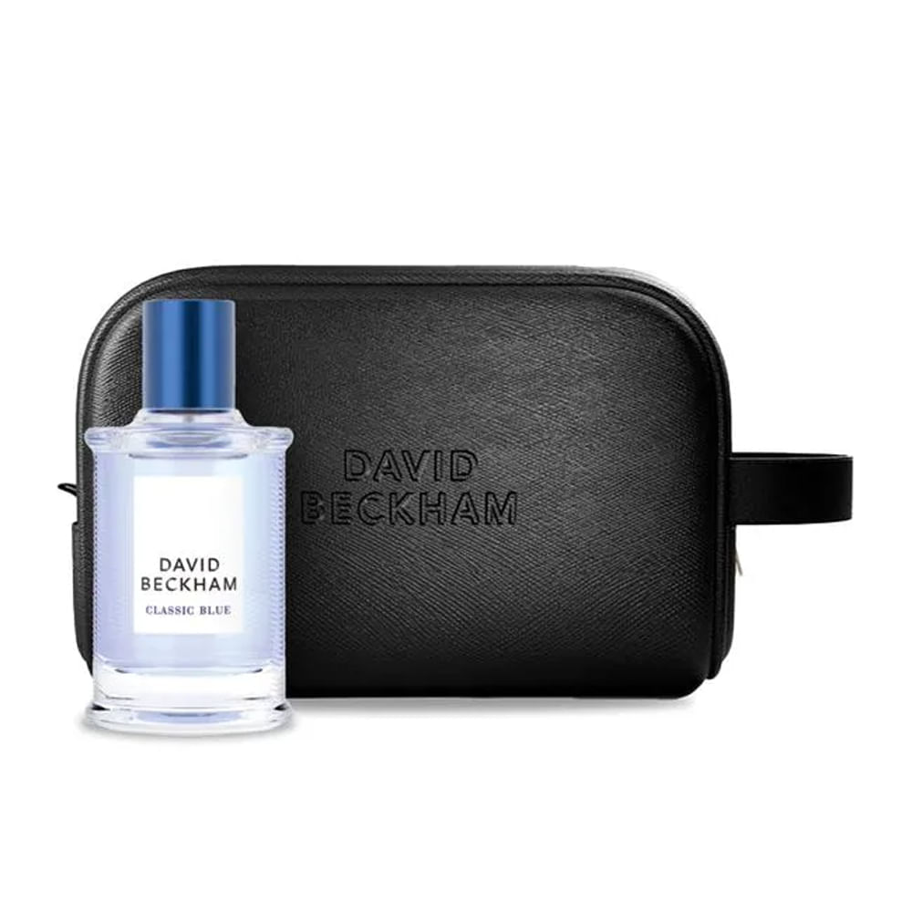 Kit Perfume David Beckham Blue Edt 50ml + Necessaire