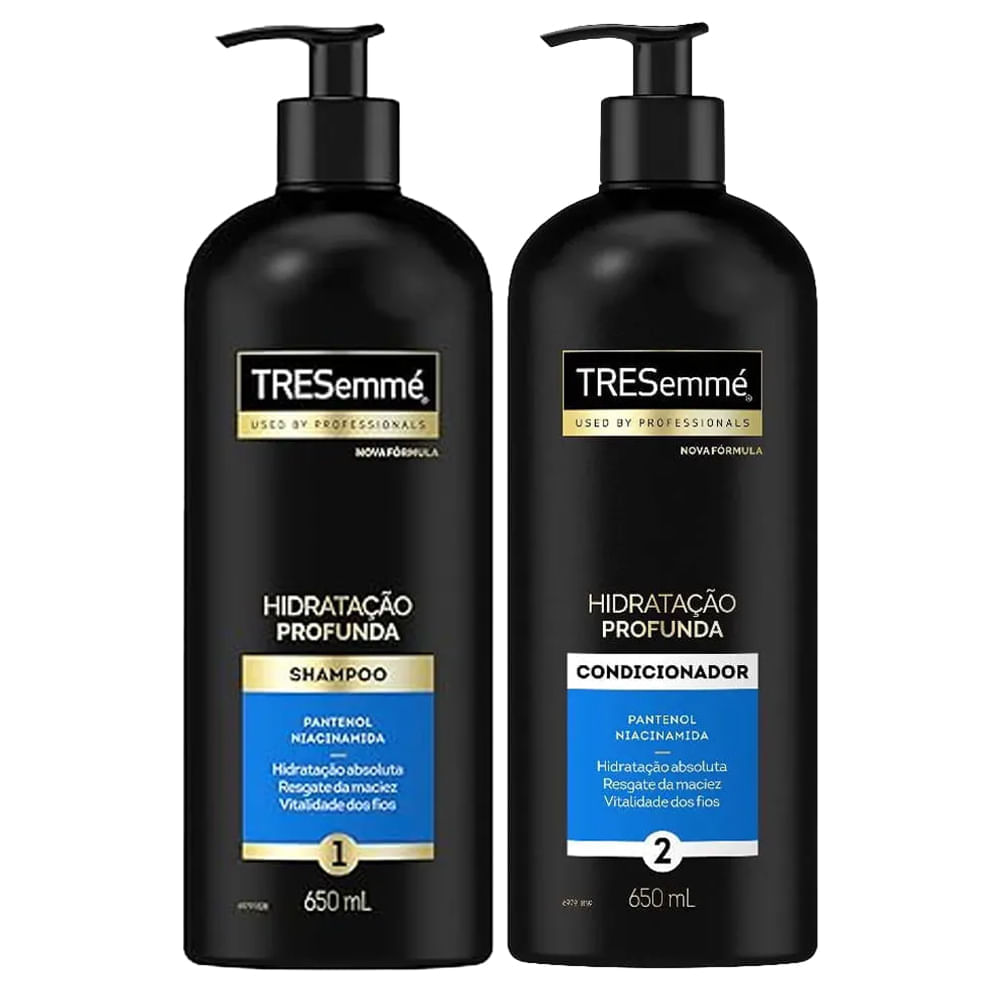 Kit Shampoo + Condicionador Tresemmé Hidratação Profunda 650ml