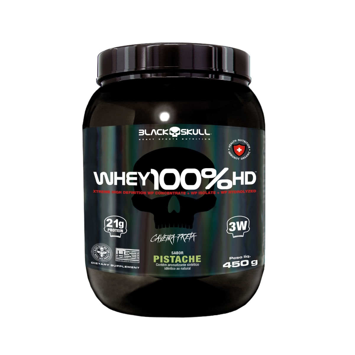 Whey 100% Hd Pistache 450g Pistache N/a N/a