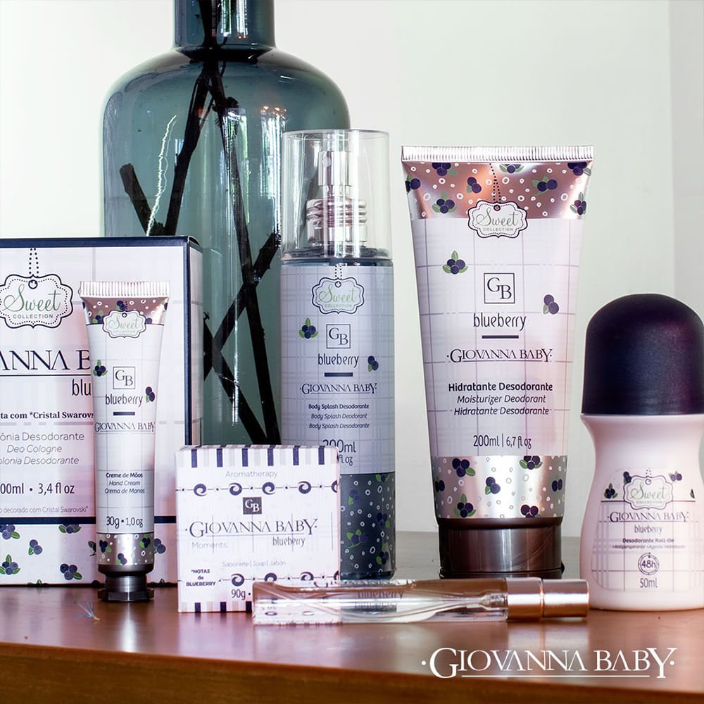 Desodorante Aerossol Giovanna Baby Blueberry 150ml