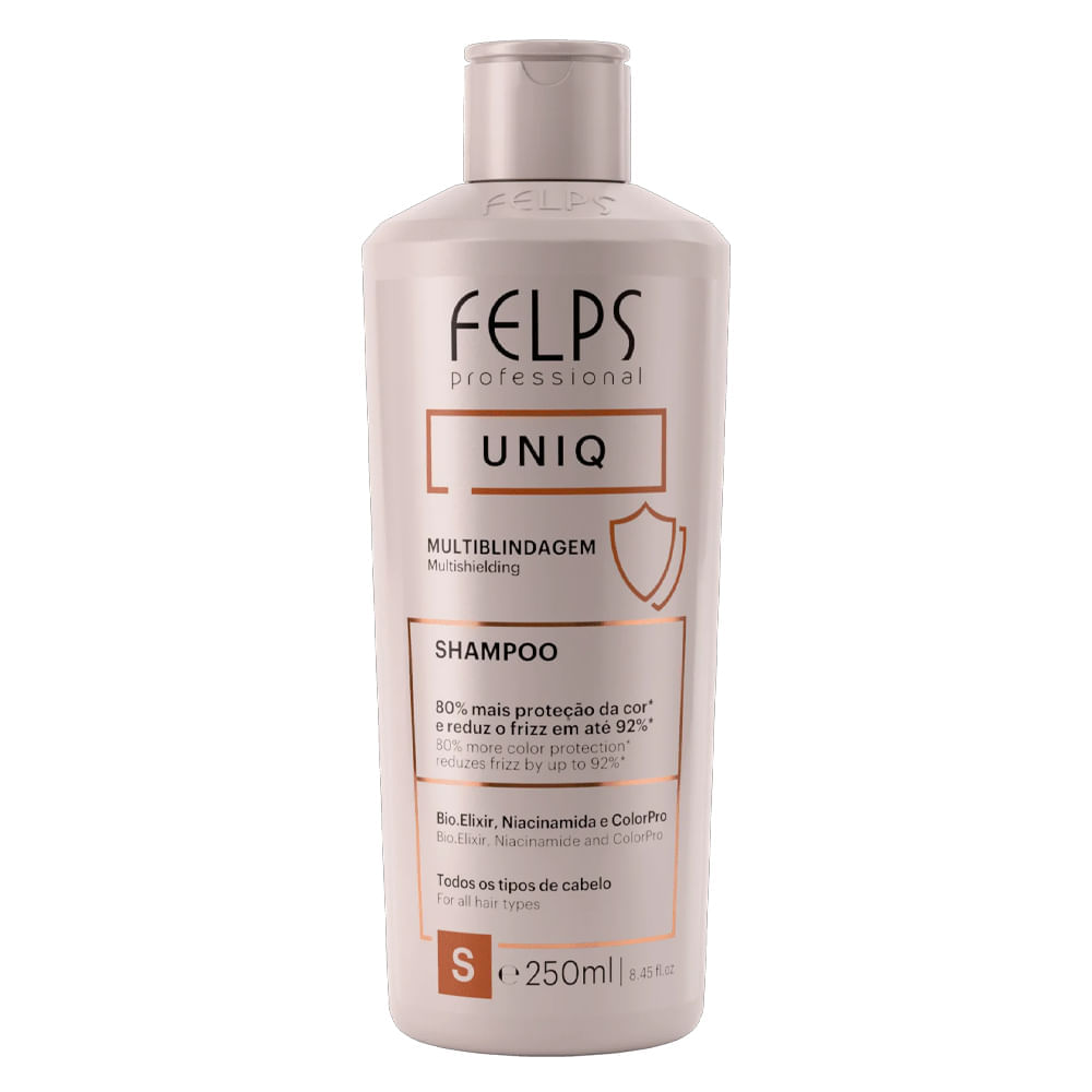 Shampoo Multiblindagem Felps Uniq 6 Em 1 250ml