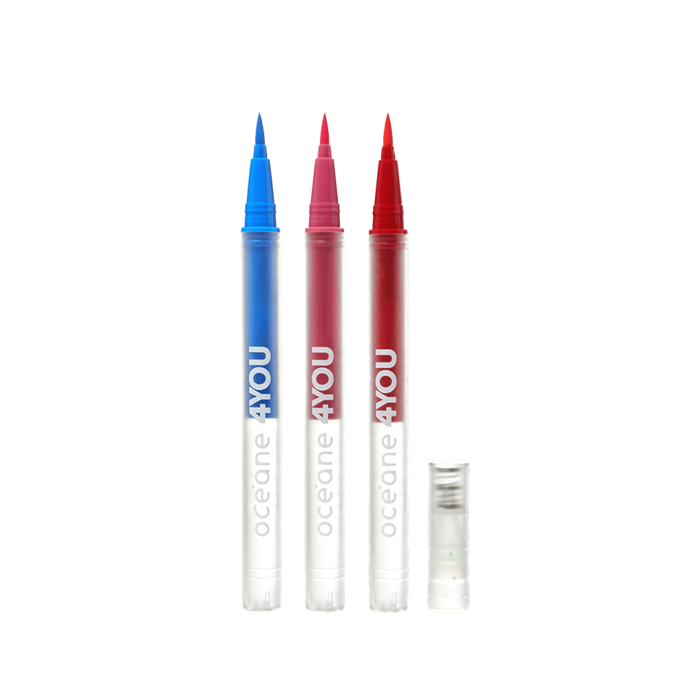 Kit Três Canetas Delineadora Flash Color Pen Neon 4you