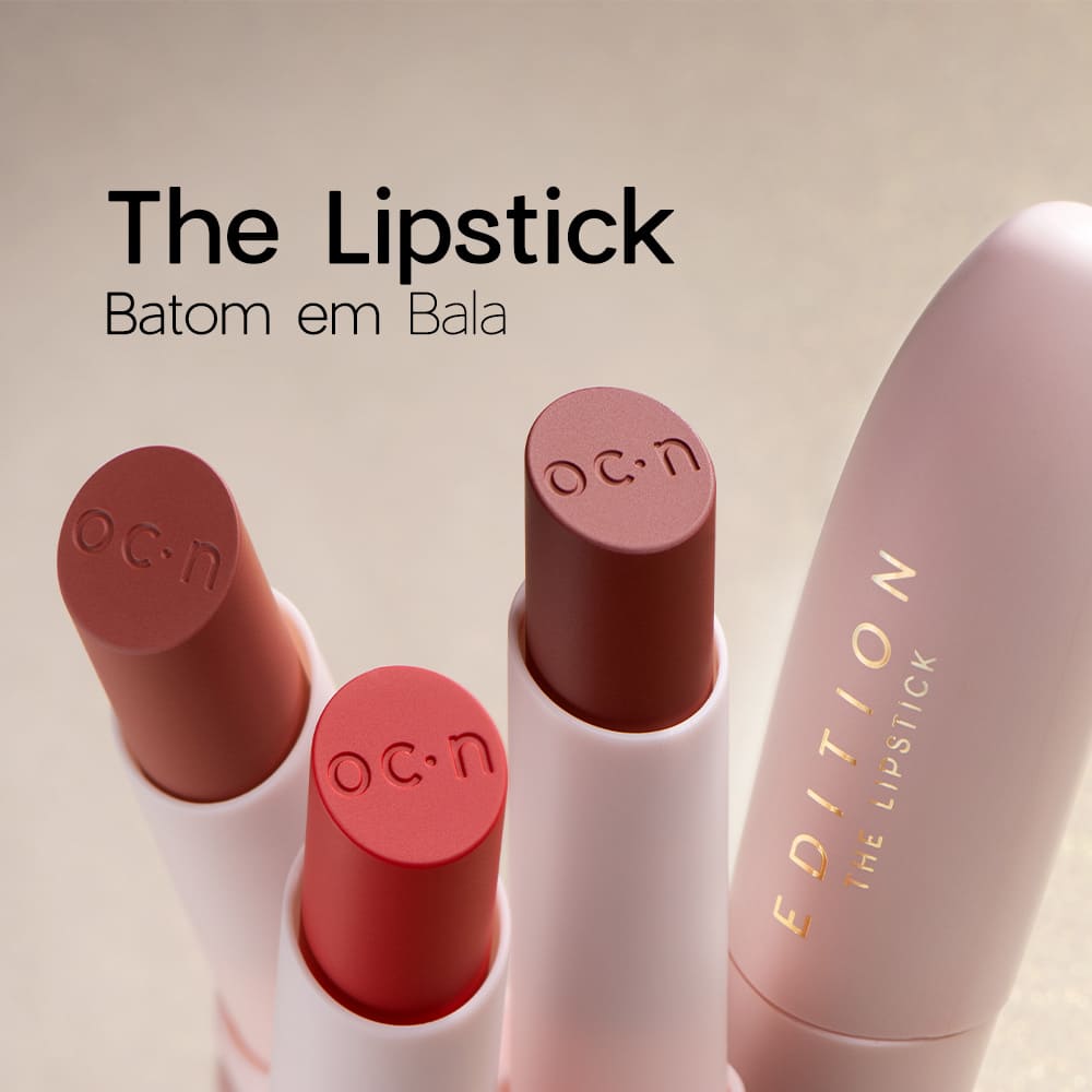 Batom Marrom Cremoso The Lipstick Oceane Edition Cor Sangria