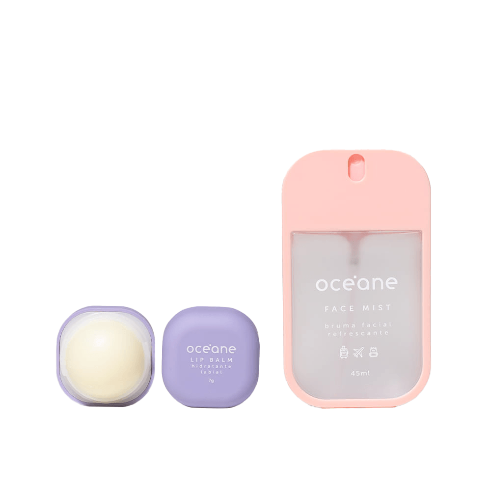 Kit Bruma Facial + Hidratante Labial Travel