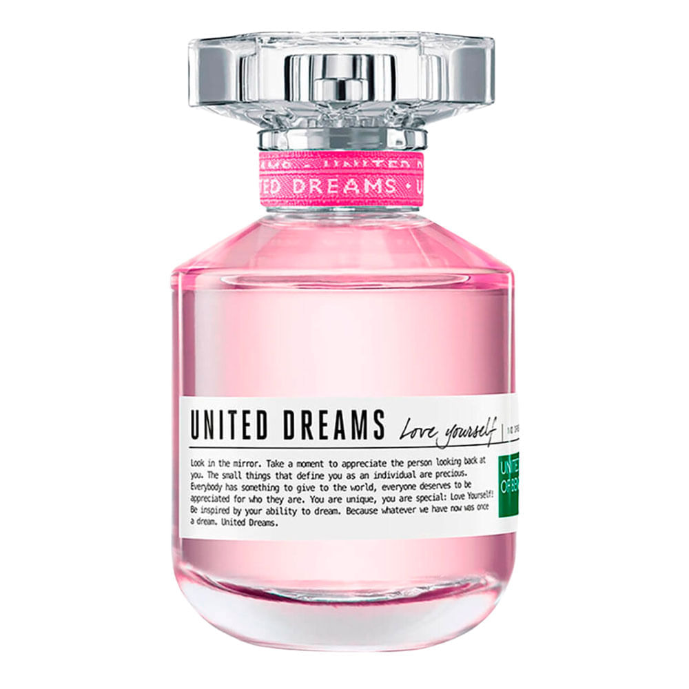 Perfume Feminino Benetton United Dreams Love Yourself Eau de Toilette 80ml