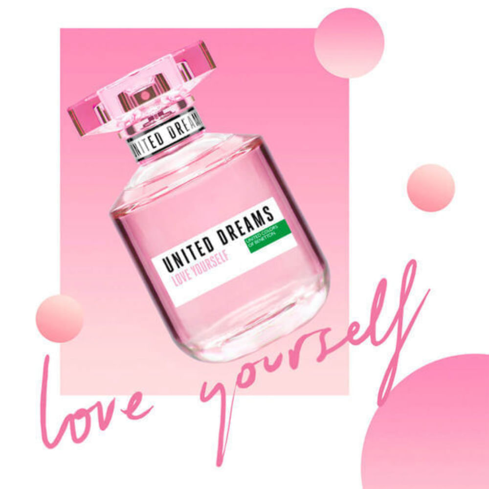 Perfume Feminino Benetton United Dreams Love Yourself Eau de Toilette 80ml