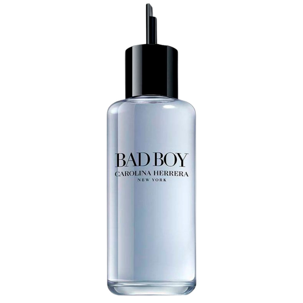 Perfume Masculino Carolina Herrera Bad Boy  Eau De Toilette Refil 200ml