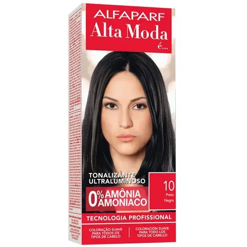 Tintura Alta Moda Tonalizante 10 Preto