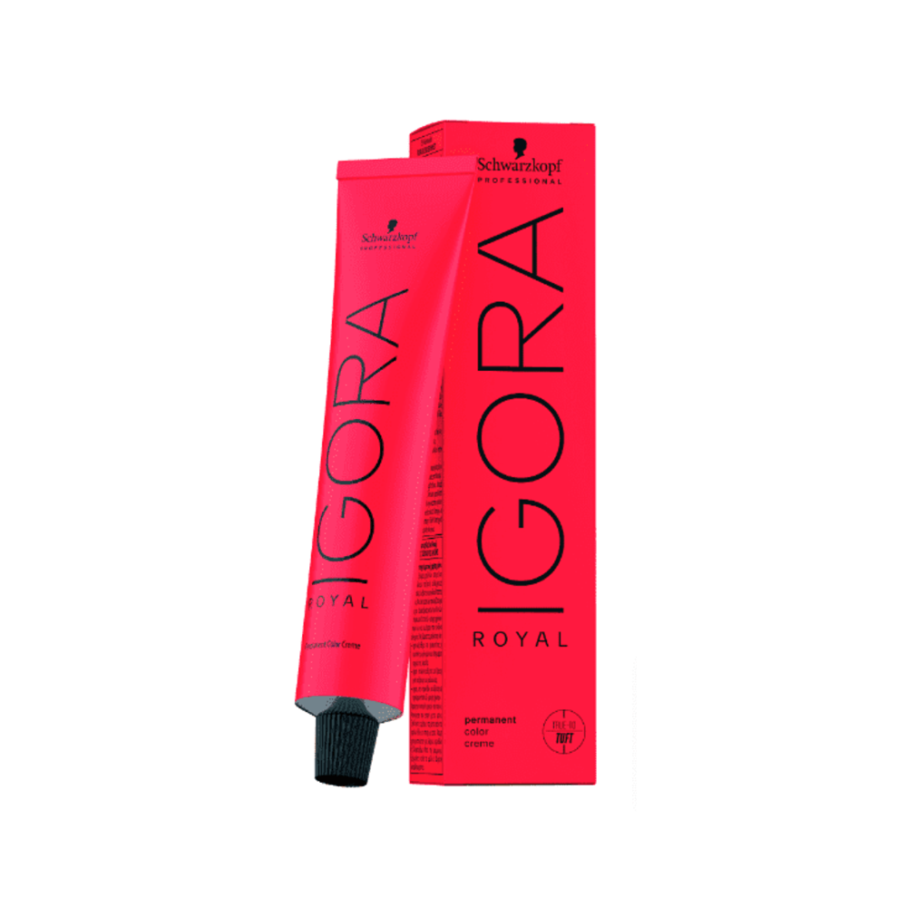 Coloração Schwarzkopf Royal 6-46 Louro Escuro Bege Marrom 60g