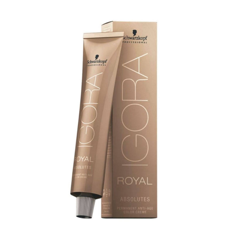 Coloração Igora Royal Absolutes-Ira 6-50 Louro Escuro Dourado Natural 60ml Schwarzkopf