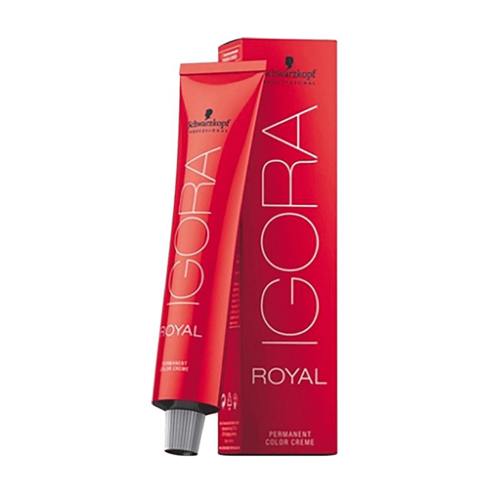 Coloração Igora Royal 6.12 Louro Escuro Cinza Fumê 60ml