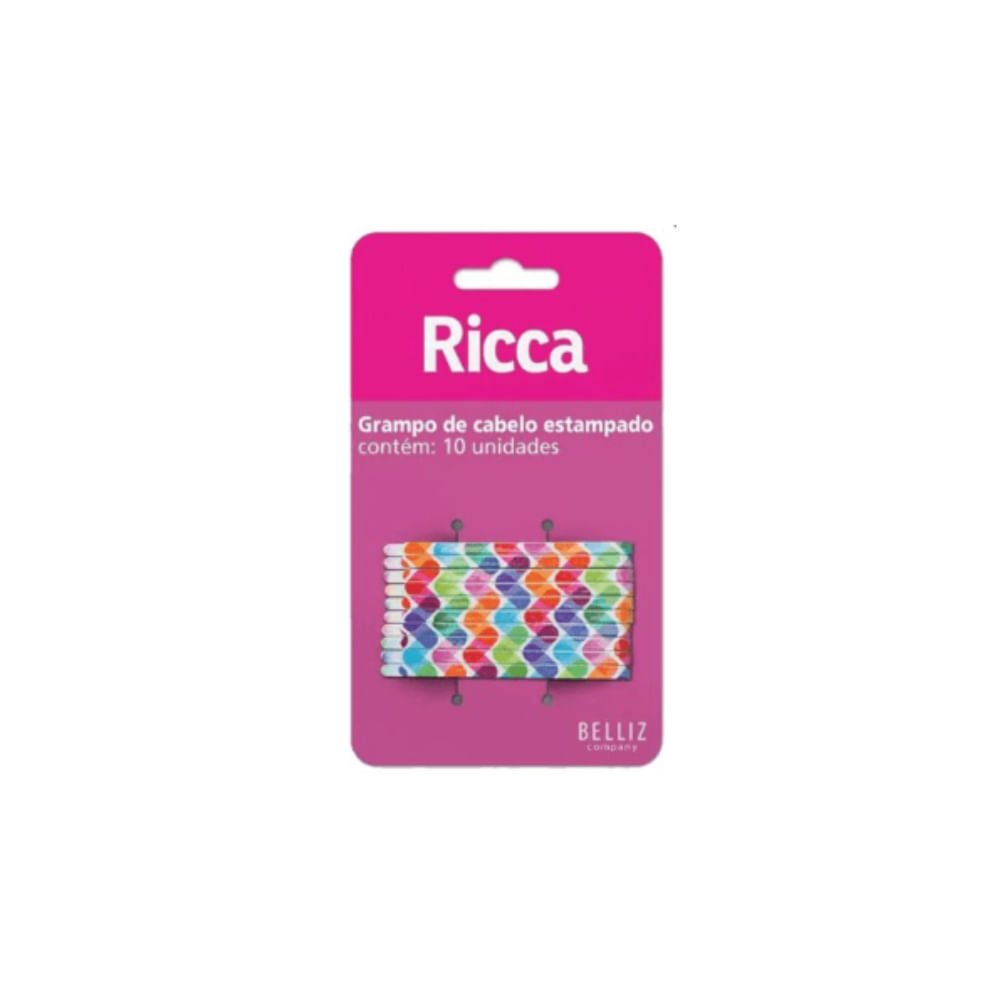 Grampo De Cabelo Ricca Style Connection