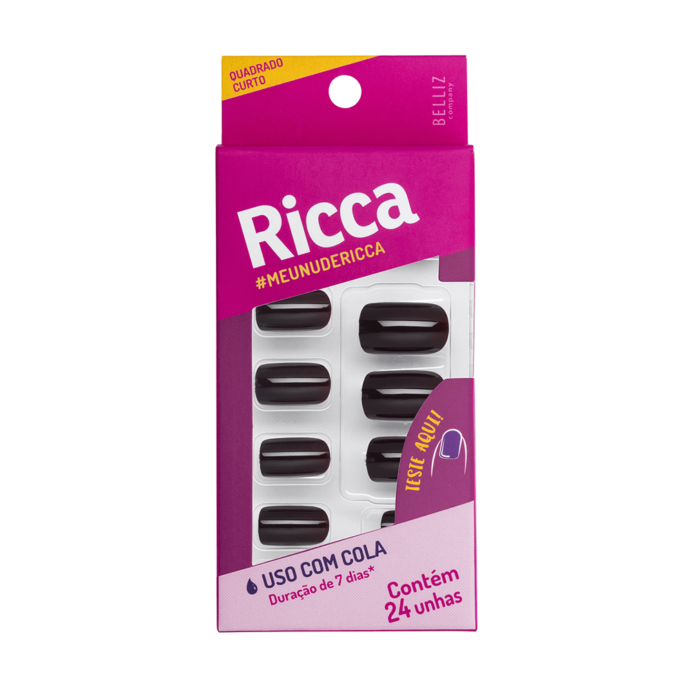 Unhas Ricca Chocolate Ref: 1959