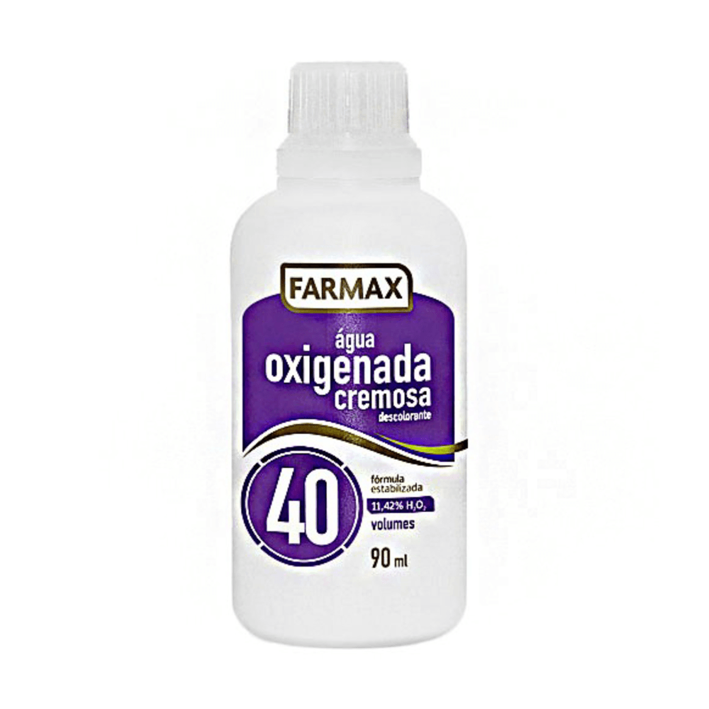 Água Oxigenada Farmax Cremosa 90ml Vol. 40