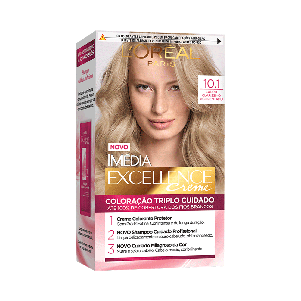 Loreal Tintura Imédia Excellence 10 Louro Claríssimo