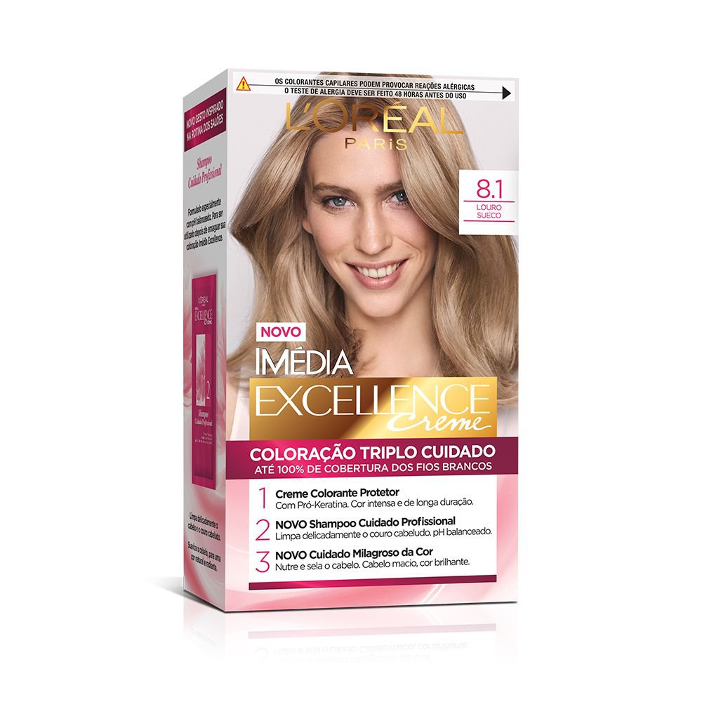 Loreal Col Imedia 8.1 Louro Sueco