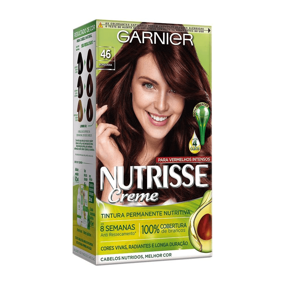 Tintura Garnier Nutrisse 46 Borgonha