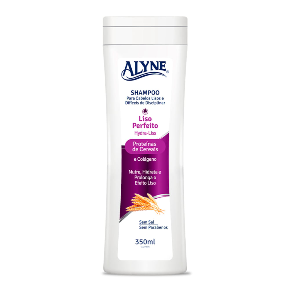 Shampoo Alyne Hydra Liss Liso Perfeito 350ml