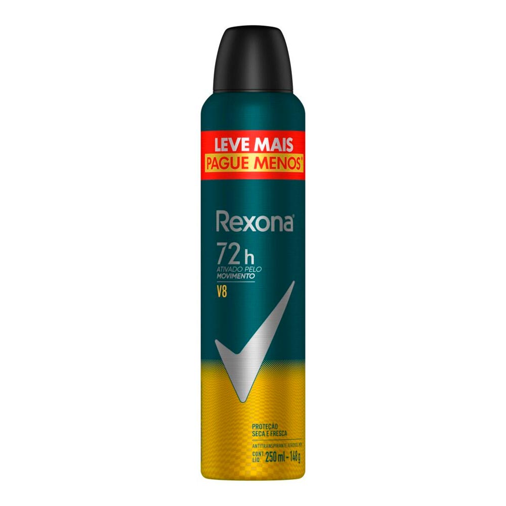 Desodorante Rexona Aero Men V8 250ml