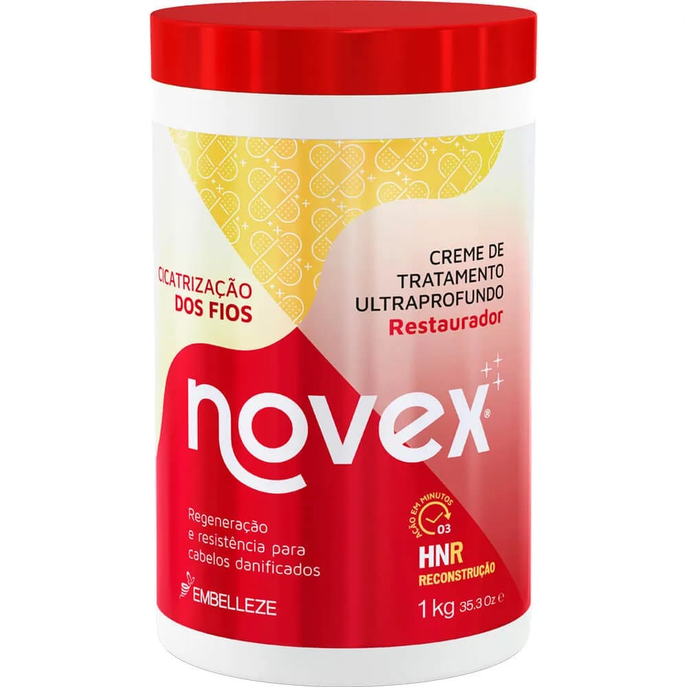 Creme de Tratamento Novex Cicatrizacao Fios 1Kg