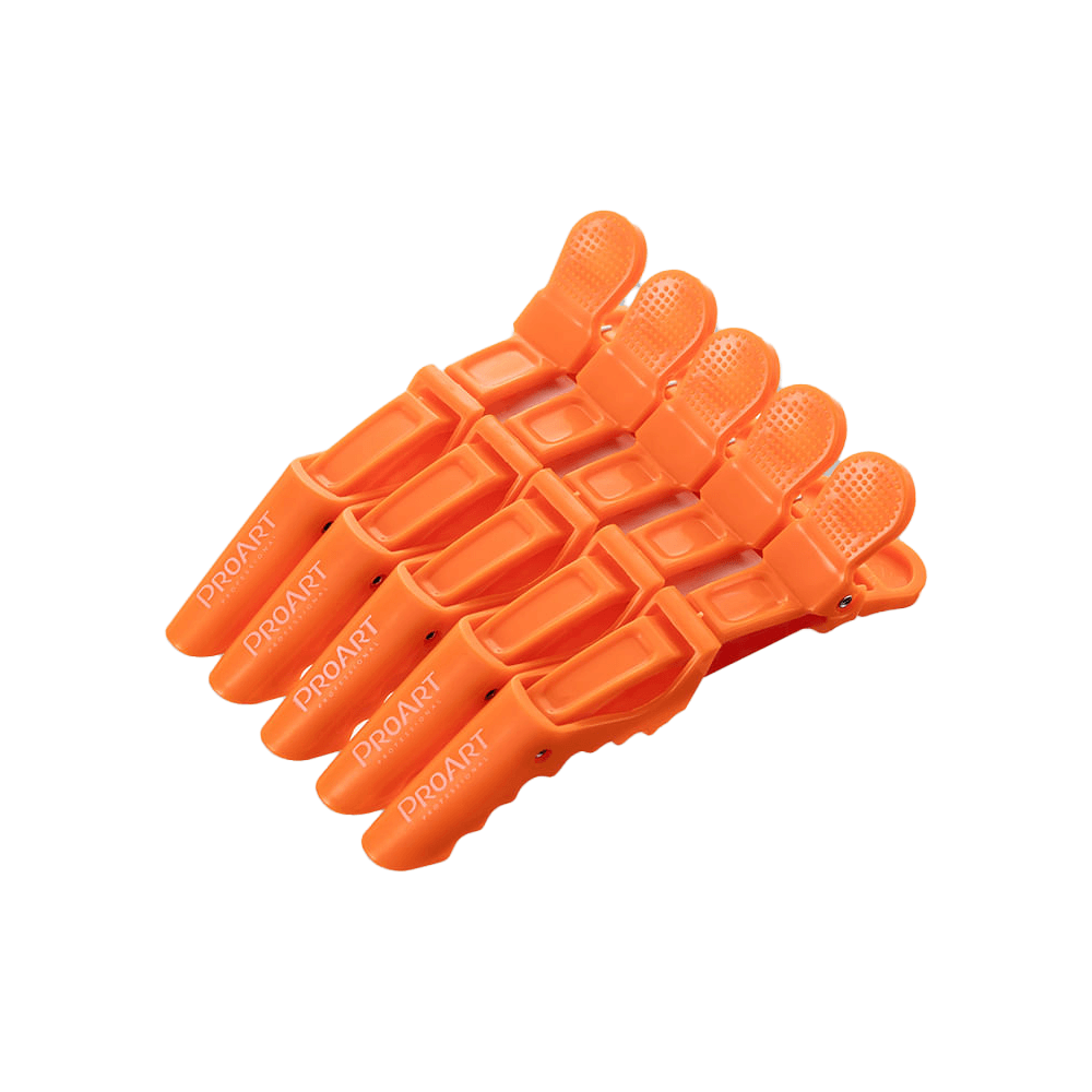Clipe Crocodilo Profissional ProArt Laranja