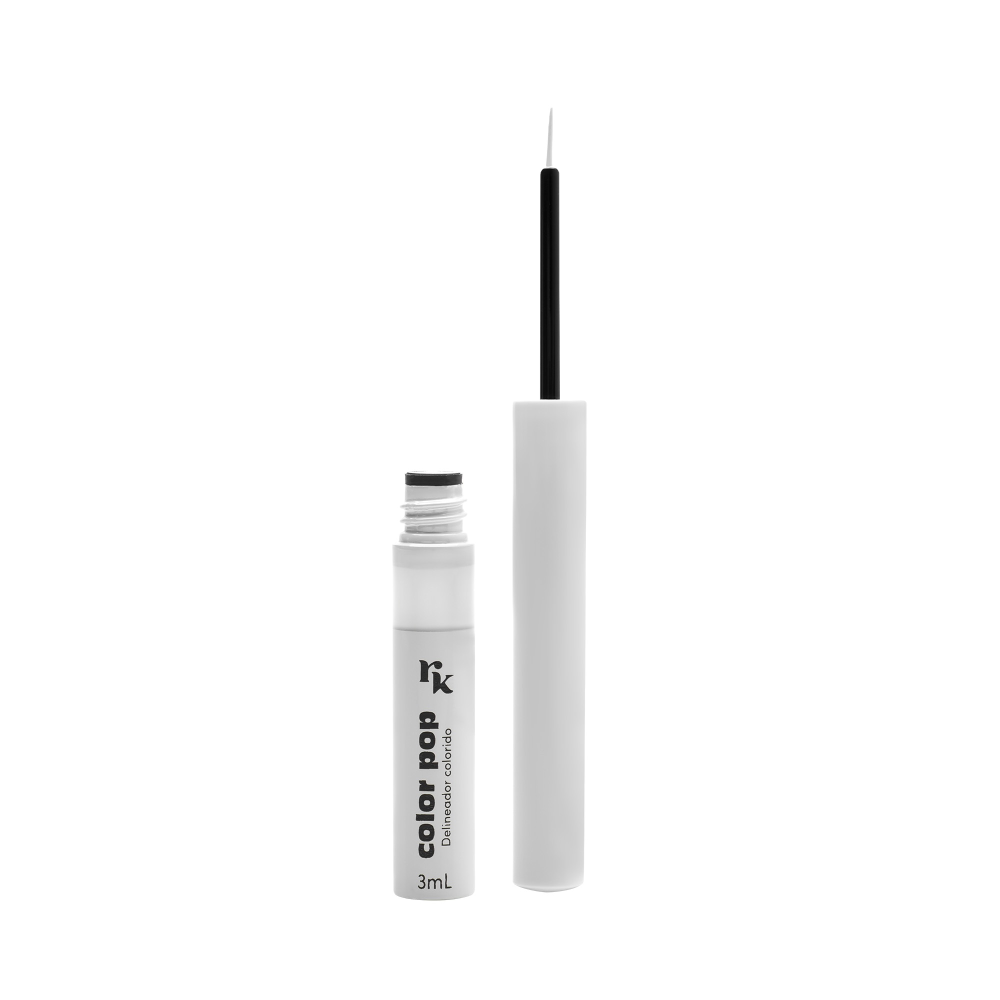 Delineador Colorido Color Pop! Ruby Kisses Branco Branco
