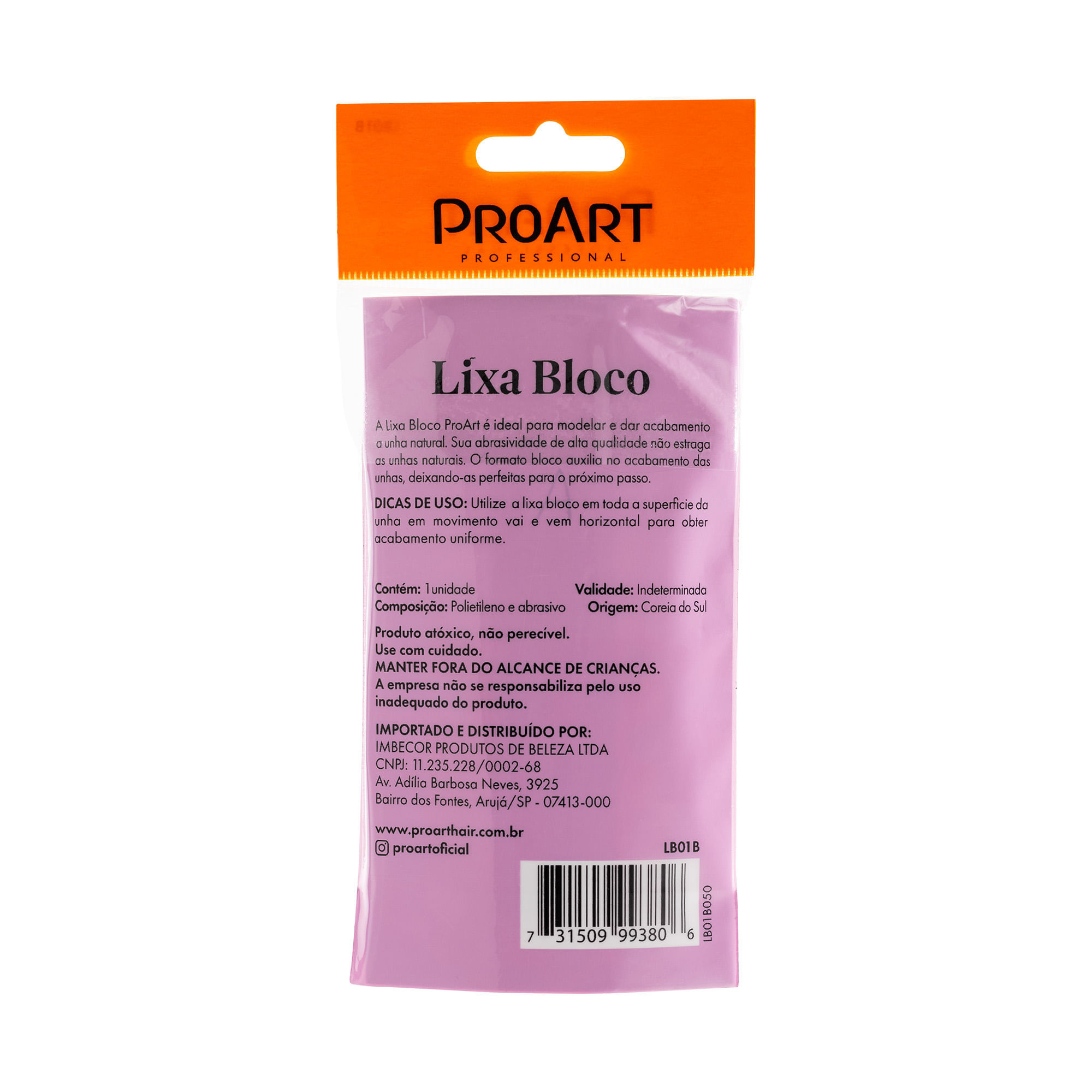 Lixa Bloco  ProArt