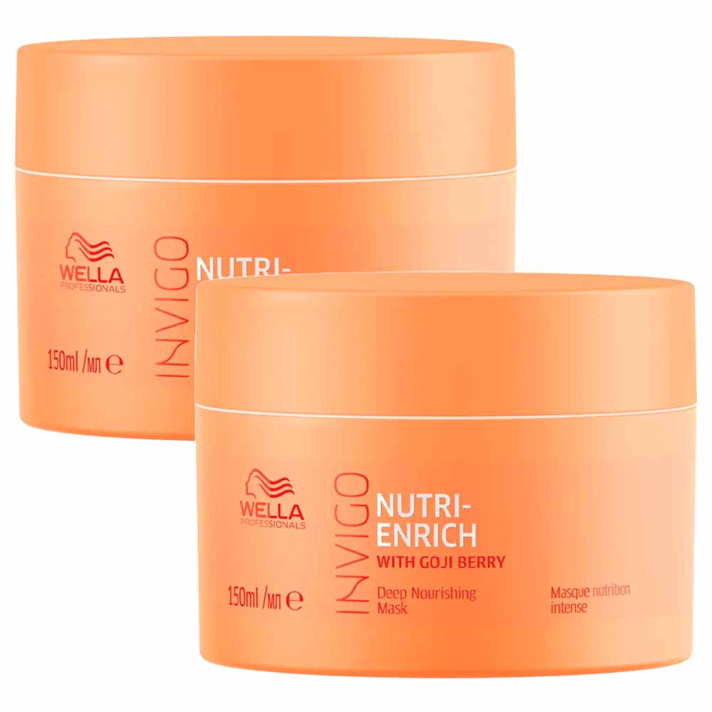Wella Professionals Invigo Nutri-enrich Kit Com 2 Máscaras Kit