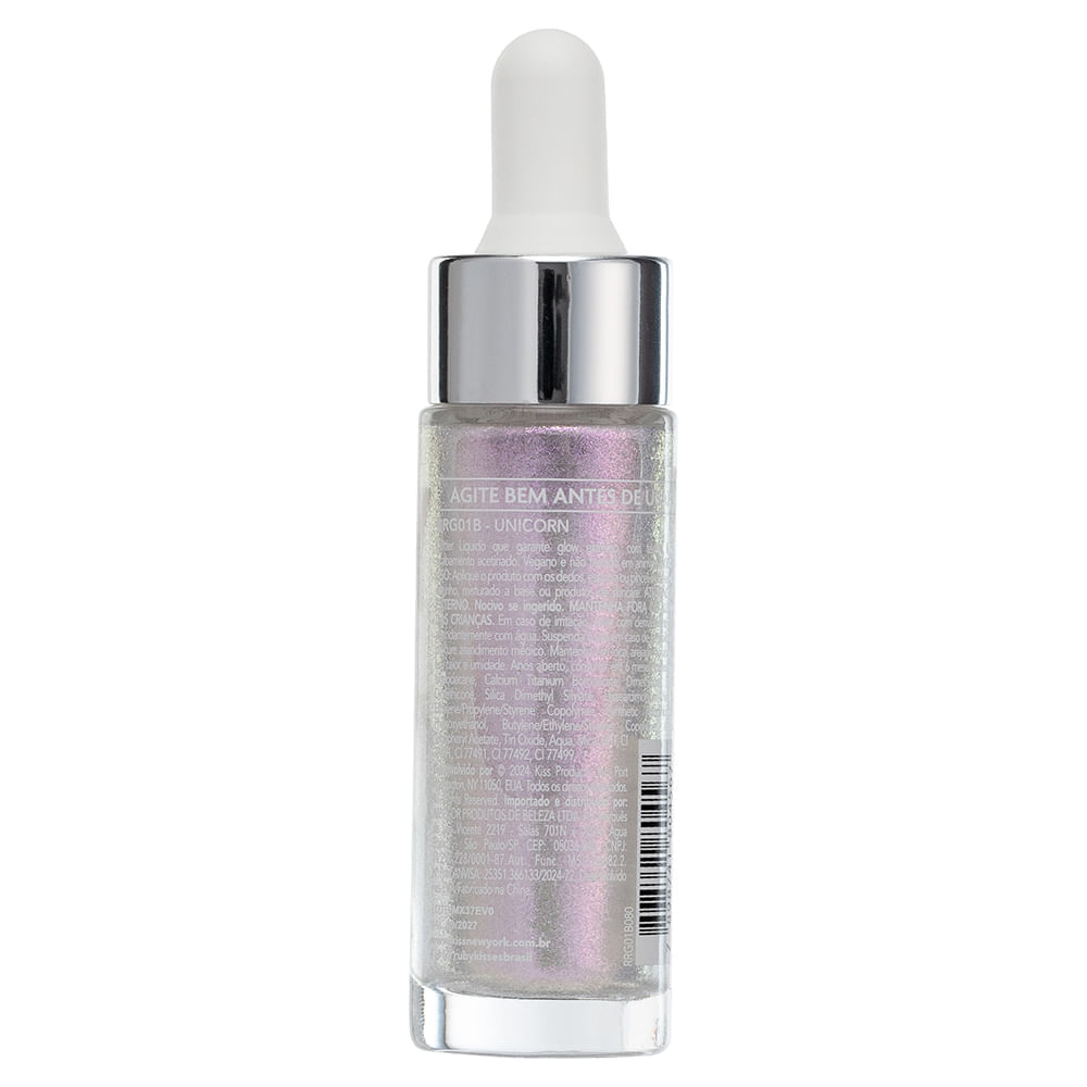 Glitter Liquido Electric Glaze Ruby Kisses Unicorn