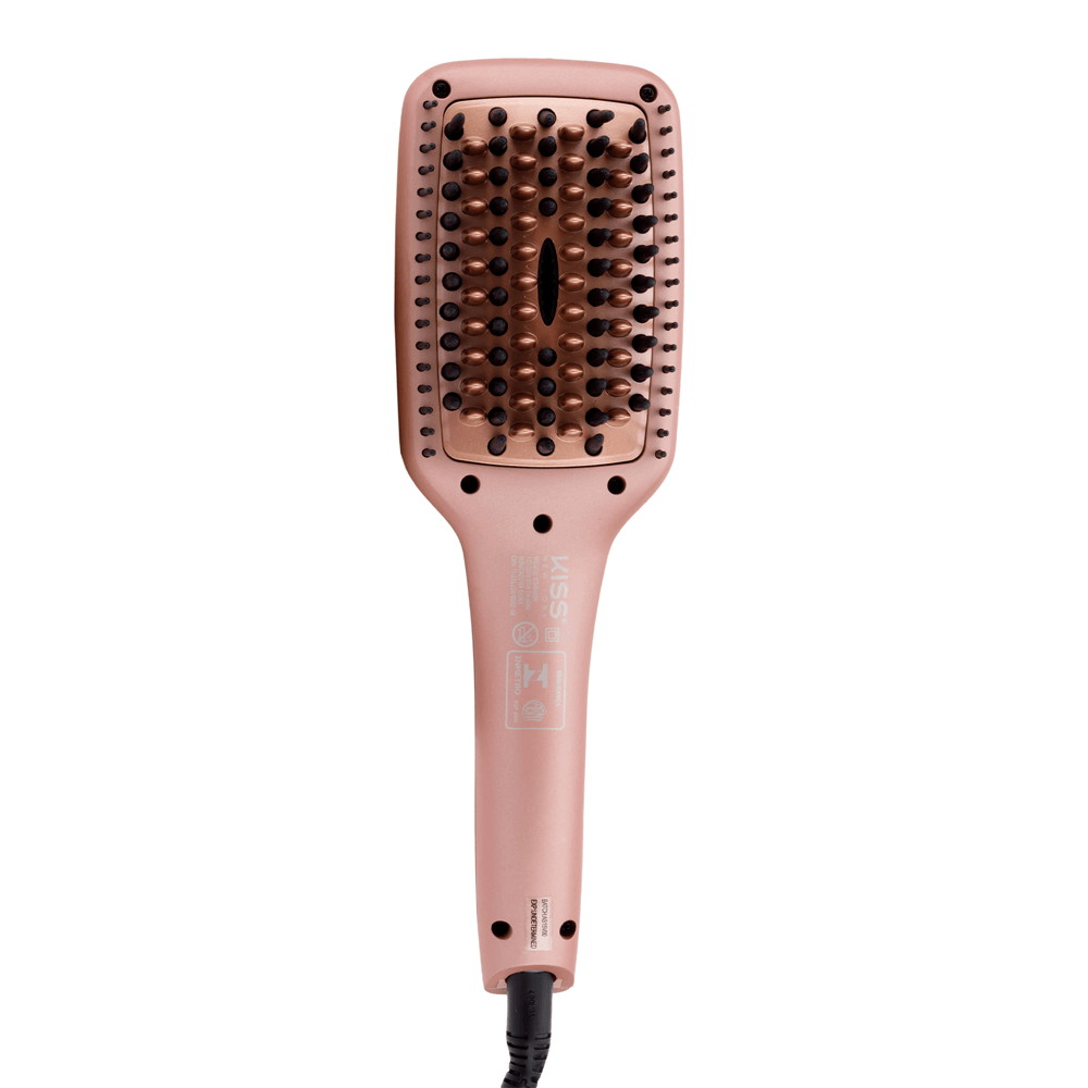 Escova Alisadora Linha Gold Edition Bivolt Kiss New York