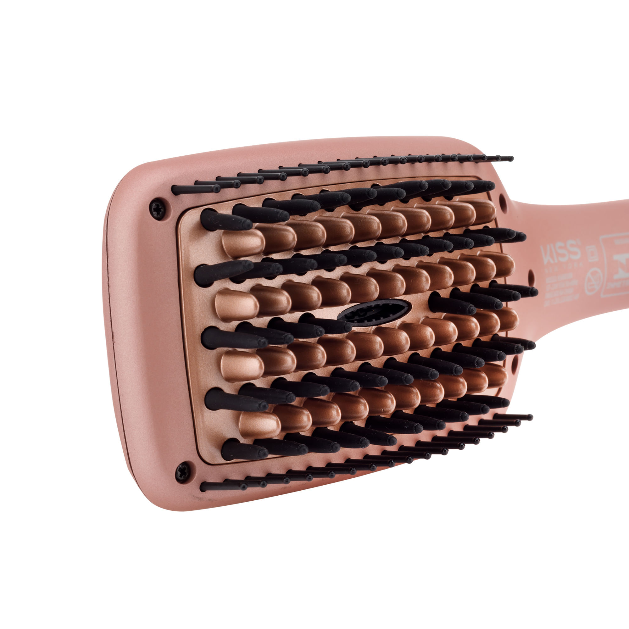 Escova Alisadora Linha Gold Edition Bivolt Kiss New York
