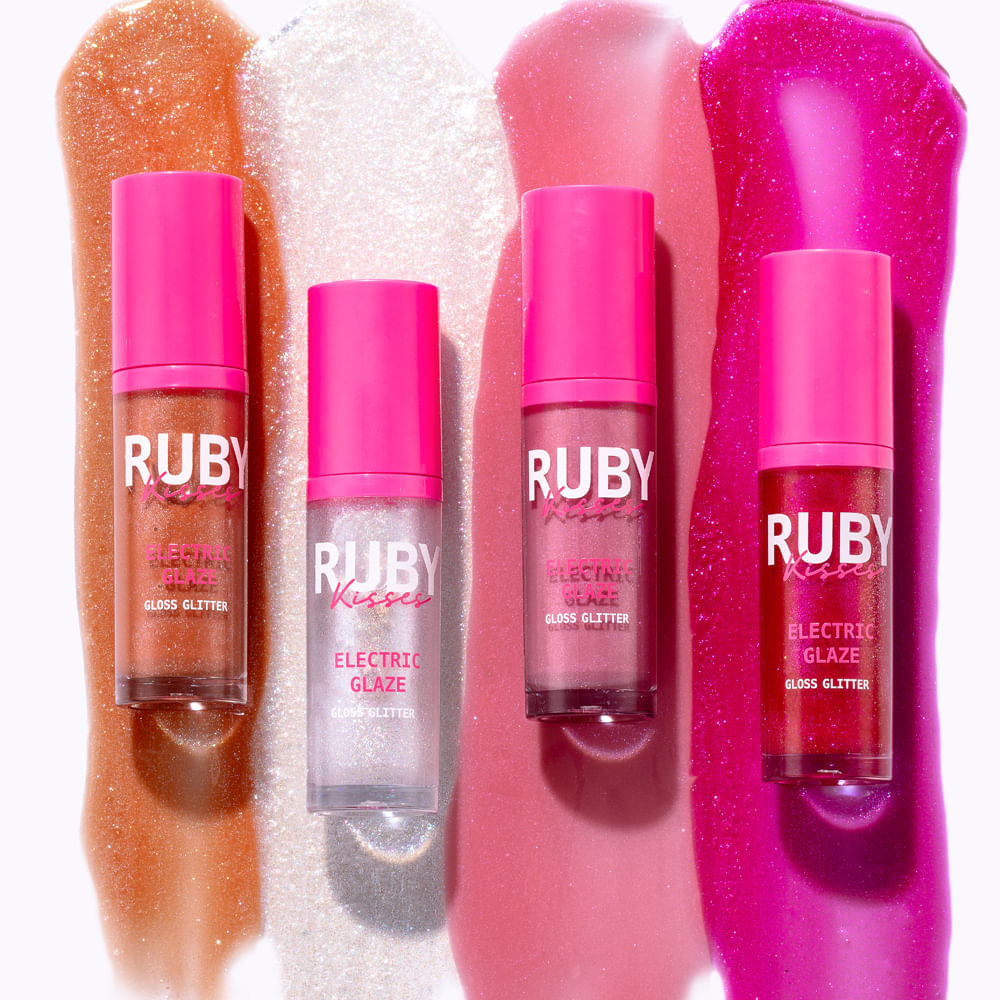 Gloss Glitter Electric Glaze  Ruby Kisses