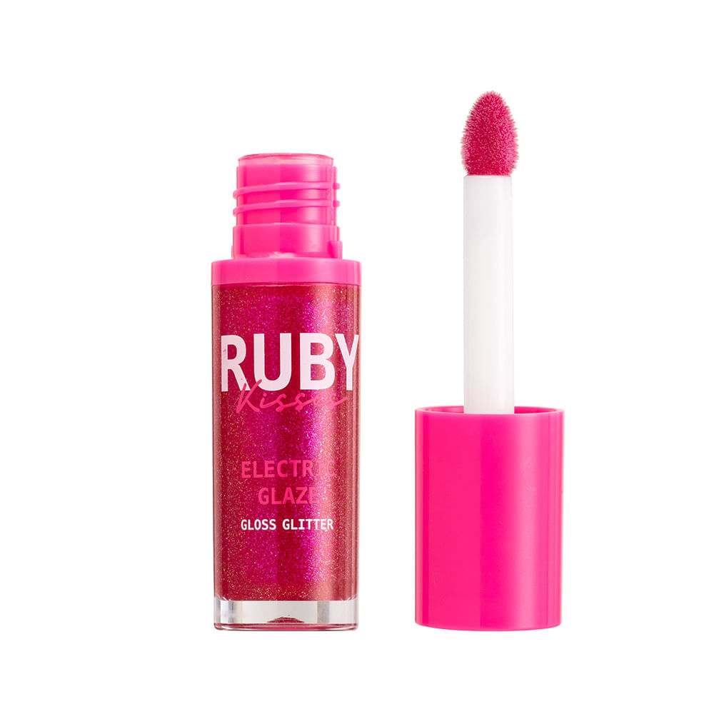 Gloss Glitter Electric Glaze  Ruby Kisses